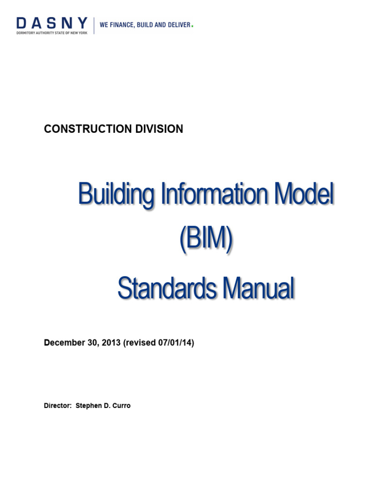 DASNY BIM Manual-2013 Rev2 2014-07-01 | PDF | Building Information ...