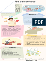 Infografía Tips Salud Mental Ilustrado Cute Colores Pastel