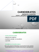 Aula 2 - Carboidratos - Absorção e Digestão