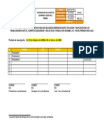 Formato N°4. Lista de Candidatos Inscritos