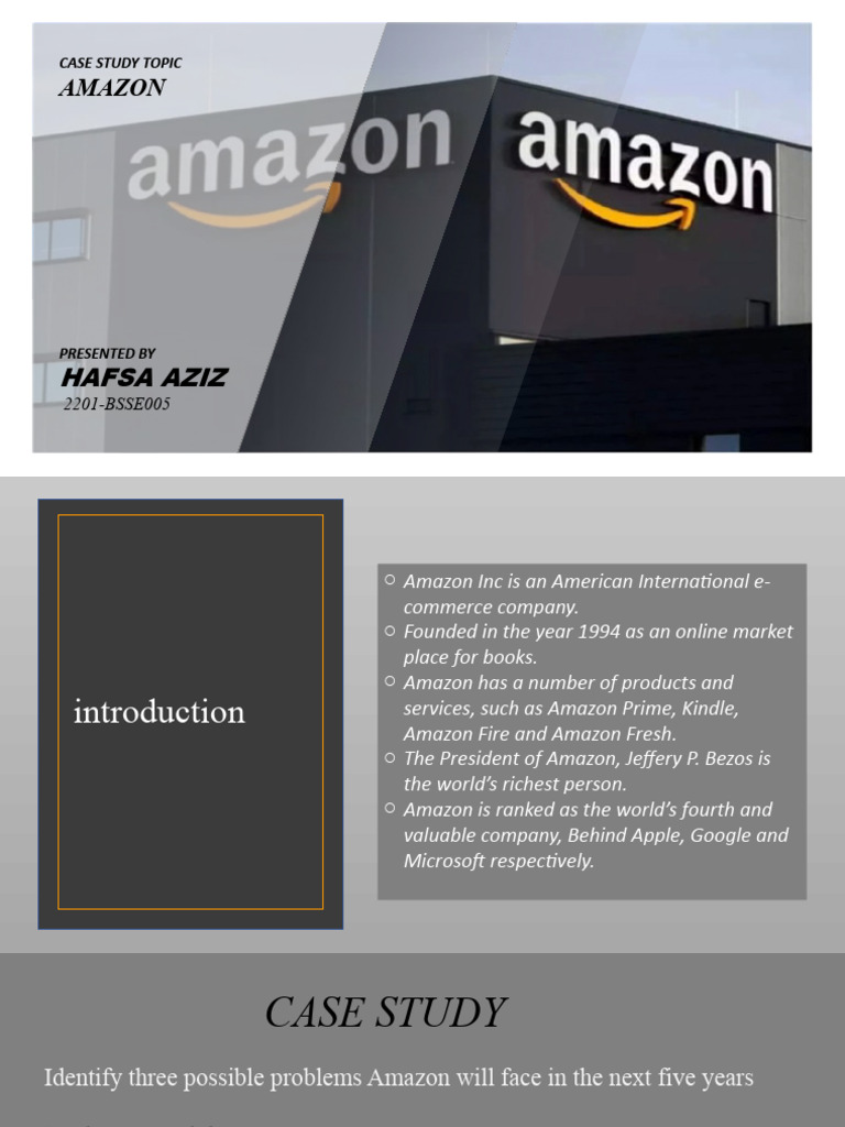 amazon case study pdf