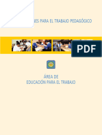 Trbajo Pedagogico en Educacion Paa El Trabajo