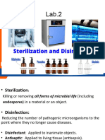 Sterilization and Disinfection