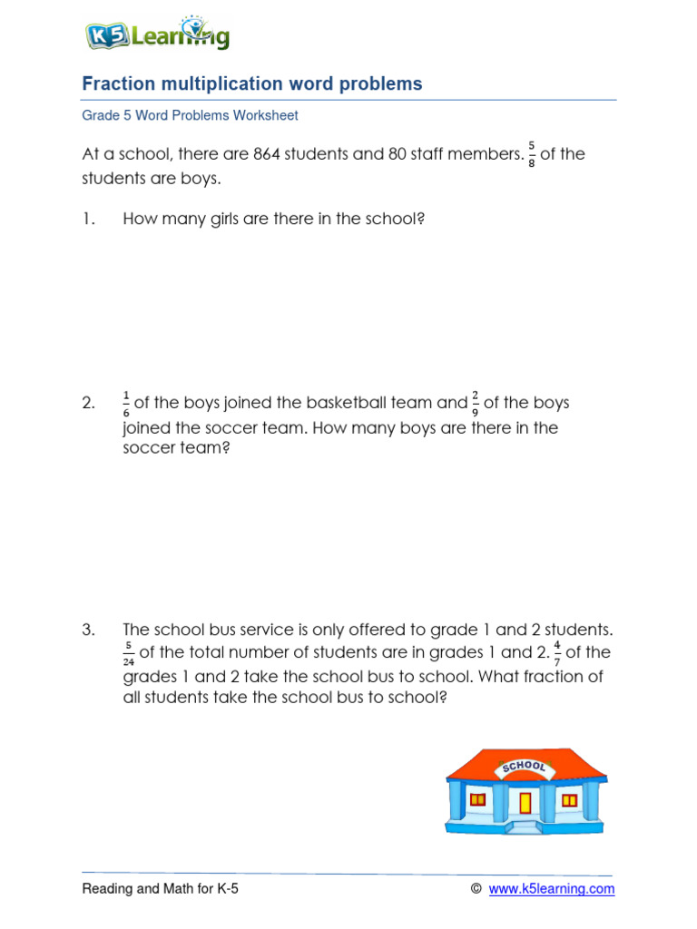 Fraction Multiplication Word Problems | PDF | Mathematics