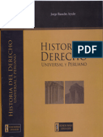 Historia Del Derecho - Jorge Dasadre Ayulo