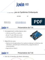 Premiers Pas en Systèmes Embarqués V4