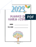 Planner Da Familia Atipica 2023