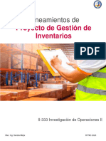 Lineamientos de Proyecto de Investigación de Operaciones II