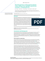 Ethical Perspectives of Therapeutic Human Genome Editing From Multiple and Diverse Viewpoints: A Scoping Review