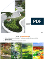 Introduction To Landscape Design: Arch 3131