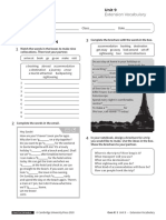 Vocabulary Extension Unit9 Without Answers
