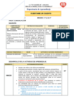 Actividad de Comunicación Cuenta Un Cuento