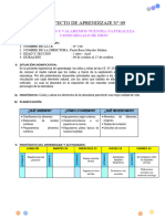 Proyecto de Aprendizaje Octubre