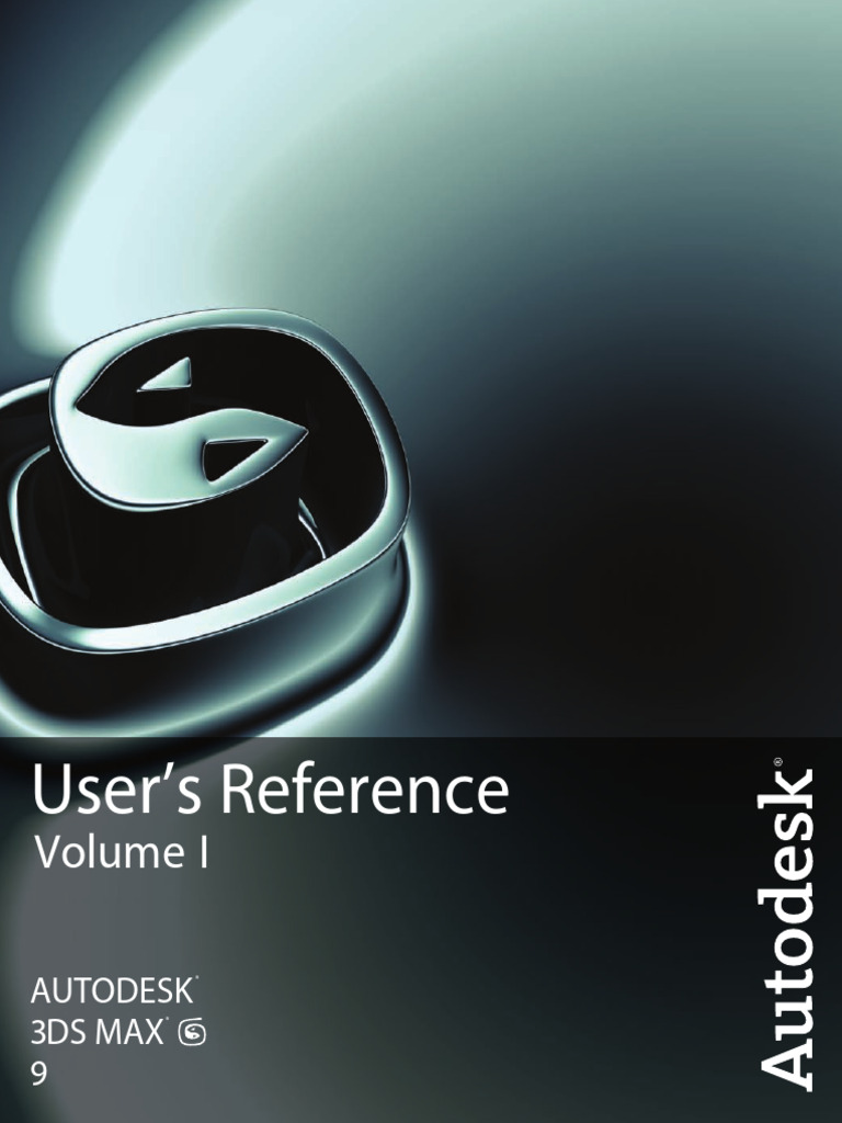 3dsmaxref Vol1 | PDF | Autodesk | Auto Cad