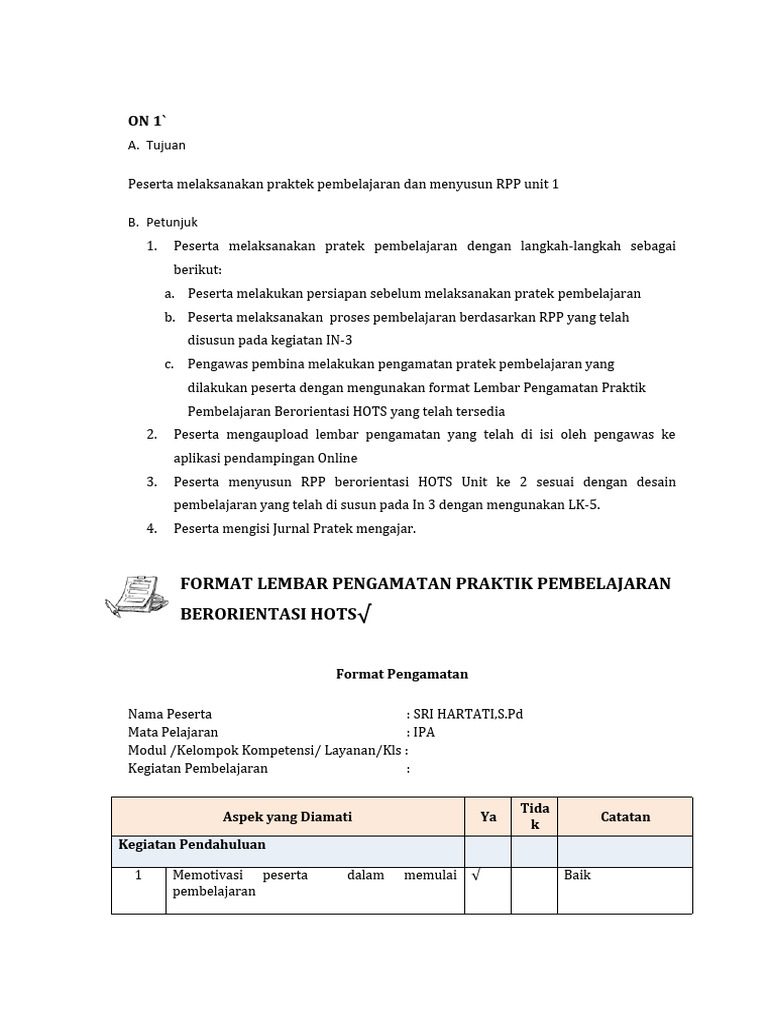 Panduan Praktik Pembelajaran | PDF | Karier & Perkembangan | Bisnis
