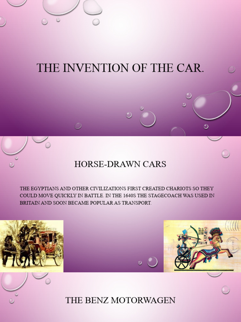 The Invention of The Car | PDF | History