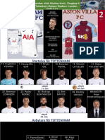 PL W 13 231126 15.00 Tottenham - Aston Villa 1-2