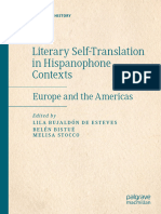 Literary Self-Translation in Hispanophone Contexts: Europe and The Americas