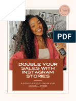 Double Your Sales With Instagram Stories