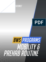 BWS - Mobility and Prehab Routine