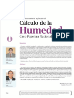 Cálculo de La: Humedad