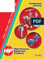 Catalogue HiP High Pressure Equipment