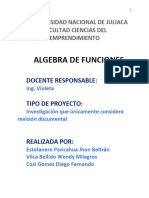 Algebra de Funciones