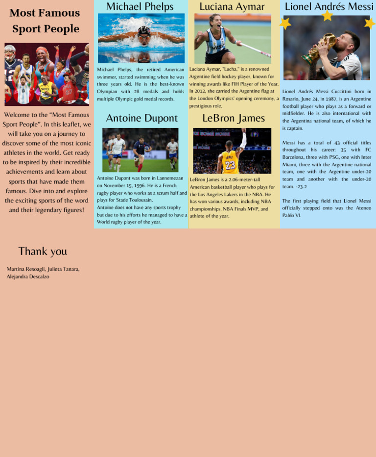Most famous sport people leaflet pdf lionel messi national