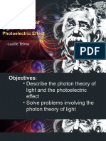 Phy 105 Photon Theory