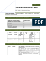 Hdsm 146 Detergente Industrial