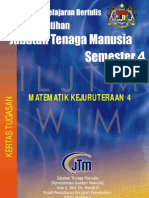 Matematik Kejuruteraan 4 Kertas Tugasan