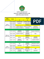 Jadwal Pelaksanaan Pas