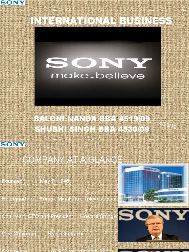 Sony Sustainability Report 2023 Overview | PDF | Sony | Research And ...