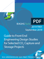 2019-TR01 Guide To FEED Studies For Selected CCS Projects