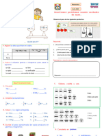 Ficha Resolvemos Problemas de Unidades de Masa.