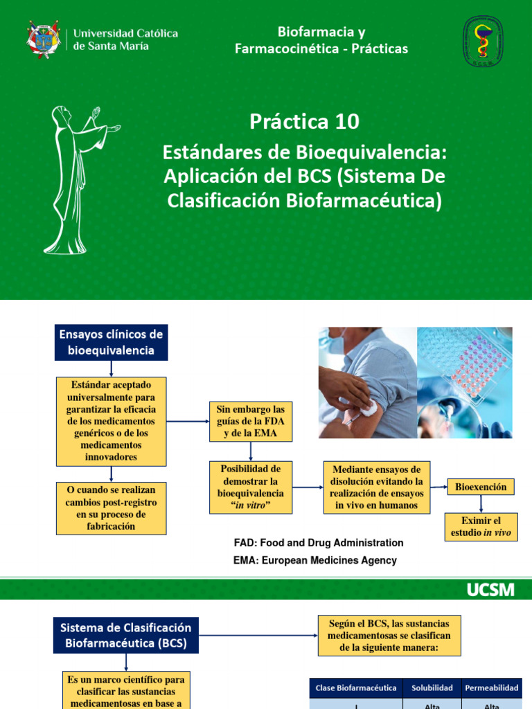 Clasificación Biofarmacéutica BCS | PDF | Medicamentos con receta ...