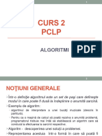 Curs 2 PCLP: Algoritmi