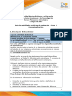 Guía de Actividades y Rúbrica de Evaluación - Unidad 1 - Fase 1 - Conceptualización