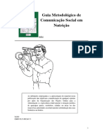 Guia Metodológico de Comunicação Social em Nutrição - Livro FAO