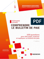 Comprendre le bulletin de paie 100 questions pour décrypter, analyser et expliquer un bulletin de paie