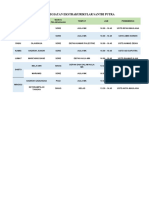 Jadwal Kegiatan Ekstrakurikular Santri Putra