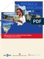 Mejoramiento de La Calidad Del Gasto Público en La República Dominicana