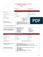 Simplified CDD Form For Natural Persons
