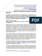 2 de Como La Gente Le Perdio El Miedo Al Abuso Policial