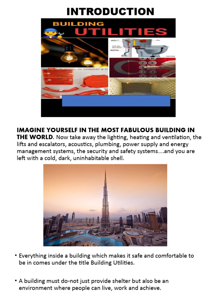 Understanding Building Utilities Systems | PDF | Engineering | Public ...