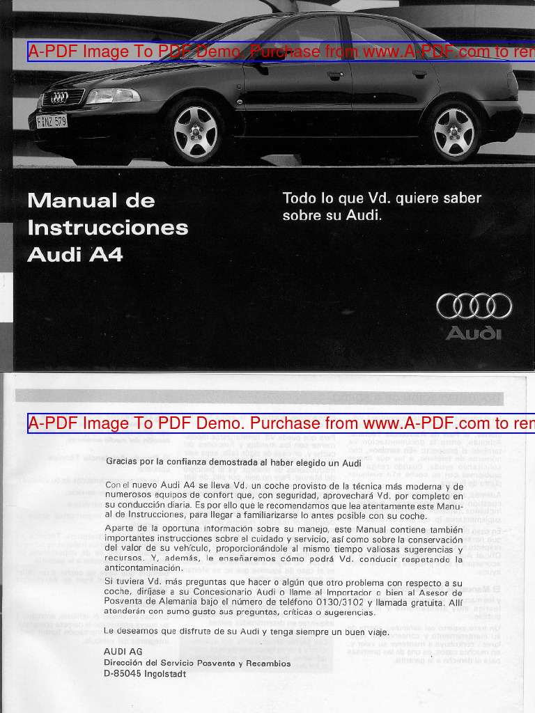 A4 B7 MANUAL intelligence overview