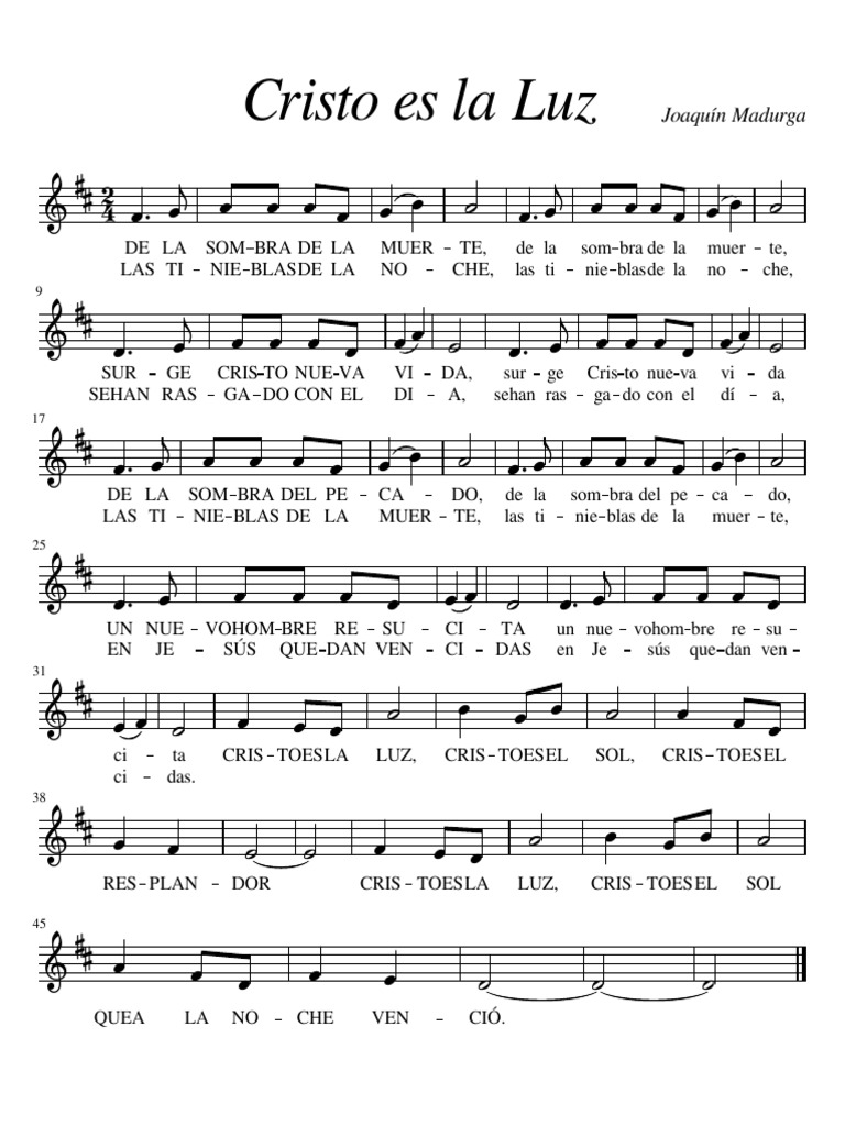 Cristo Es La Luz Pdf