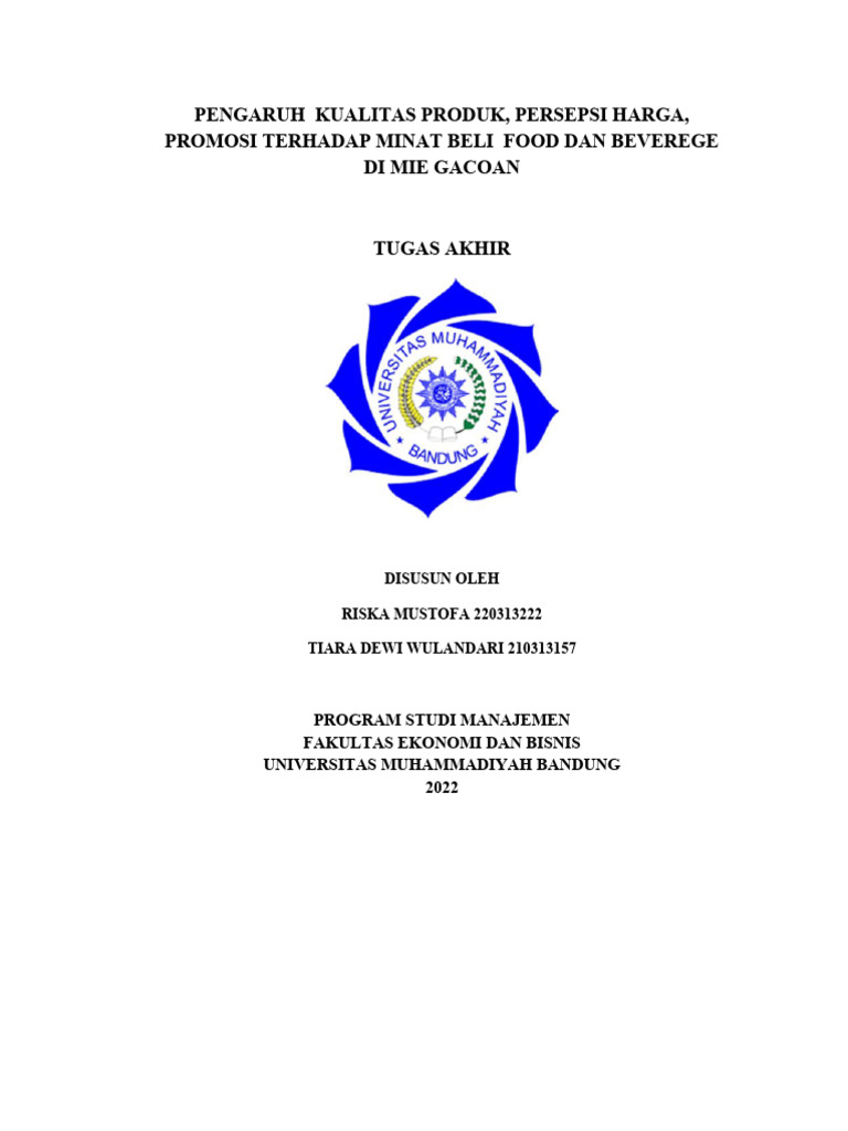 Proposal Indonesia | PDF