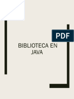 Resumen de Bibliotecas en Java
