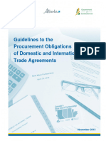Guidelines To The Procurement Obligations of 1 Guidelines To The Procurement